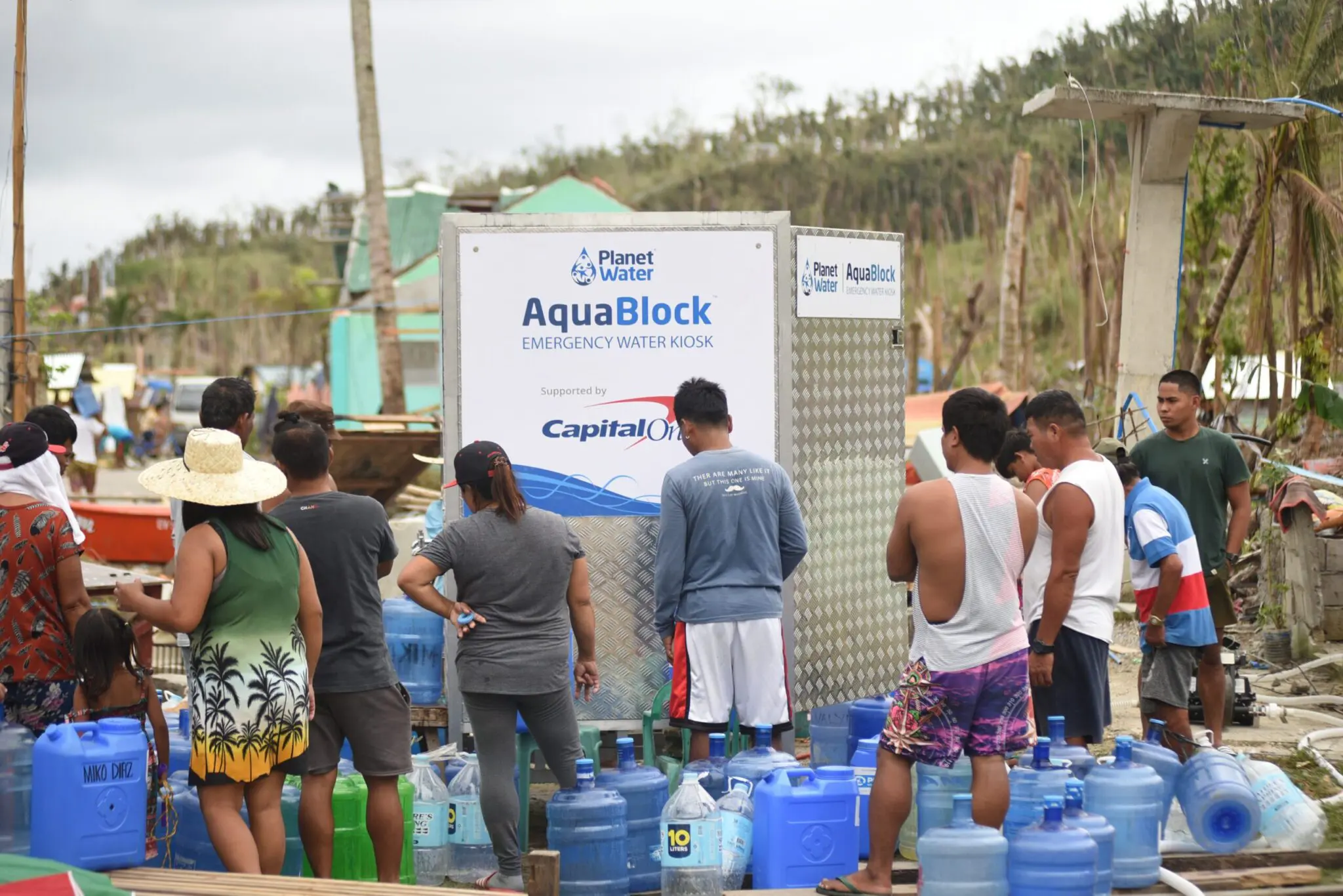 Disaster Response, AquaBlock, Clean drinking water, Planet Water Foundation