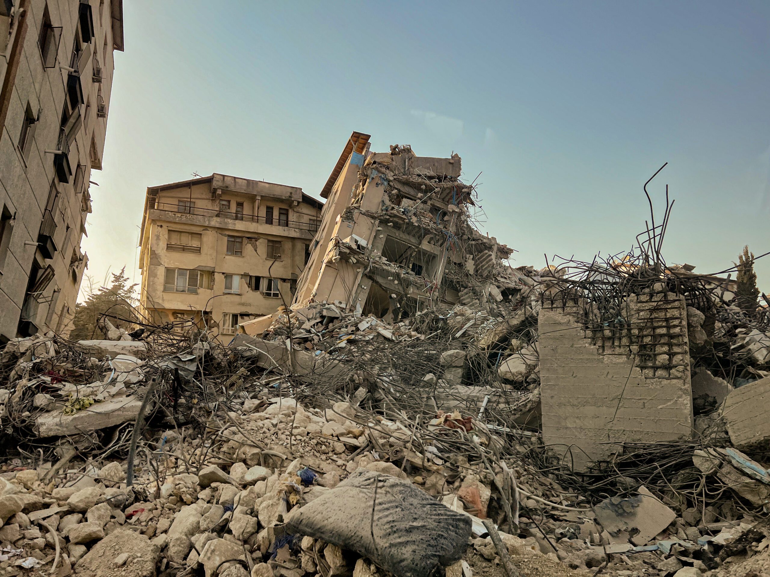 Collapsed Buildings from Turkey's Earthquake