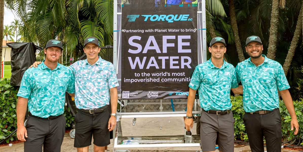 April 6, 2024 - Planet Water Foundation Partners with LIV Golf’s Torque GC to Support Clean Water Projects